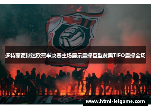 多特蒙德球迷欧冠半决赛主场展示震撼巨型黄黑TIFO震撼全场 多特蒙德球迷欧冠半决赛主场展示震撼巨型黄黑TIFO震撼全场